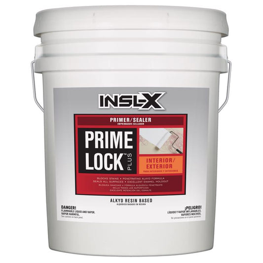 Insl-X Prime Lock White Flat Oil-Based Alkyd Primer and Sealer 5 gal