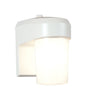 All-Pro Dusk to Dawn Hardwired Fluorescent White Entry Light