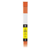Hy-Ko 48 in. Round Orange Driveway Marker 6 pk