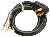4-Ft. 10/4 SRDT Black Round Dryer Cord