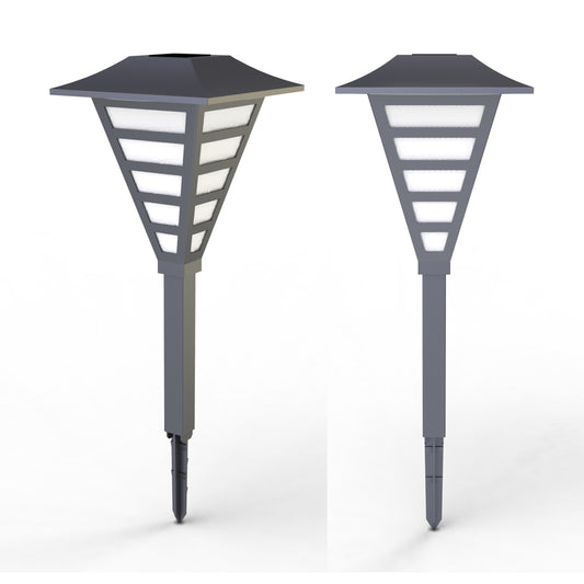 Living Accents Solar Powered LED Pathway Light 1 pk (Pack of 6)