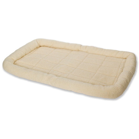 Miller Cream Pet Bed 25.5 in. W X 41 in. L