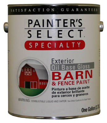Speciality Barn & Fence Paint, Oil-Base, Gloss, Ranch Red, 1-Gallon (Pack of 2)