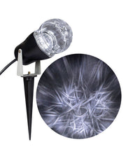 Gemmy  Halloween Spider Web  Lightshow Projector  12 in. H x 5.5 in. W 1 pk
