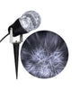 Gemmy  Halloween Spider Web  Lightshow Projector  12 in. H x 5.5 in. W 1 pk