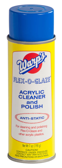 Warps FCP-12 7 Oz Flex-O-Glaze® Acrylic Cleaner & Polisher