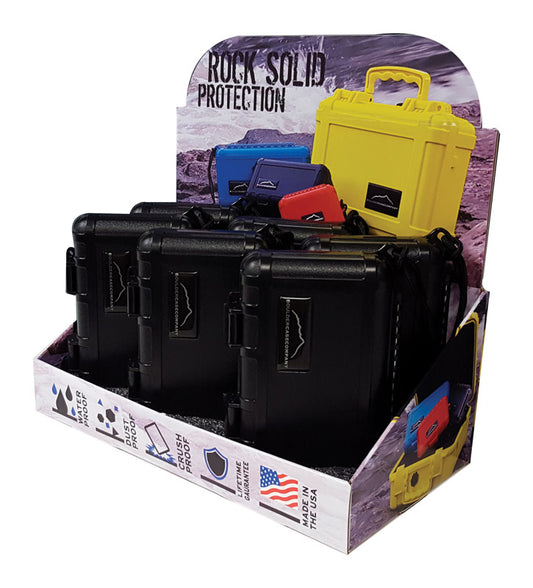 Boulder Case Company 2 in. H x 4-1/2 in. W x 1.64 in. D Stackable Waterproof Storage Case (Pack of 6)