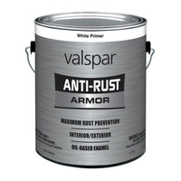 Valspar Anti-Rust White Oil-Based Alkyd Rust Primer 1 gal (Pack of 2)