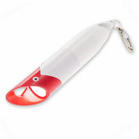 Vintage Fishing Lure Flashlight, 100 Lumens, Multiple Tools