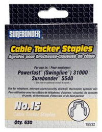 Round Cable Tack, #15, 5/32-In.