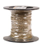 Cadena de faja para manualidades o pasatiempos de latón dorado bañado en latón Campbell n.º 200, 5/64 pulg., diámetro 0,4 pulg.