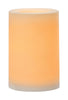 Inglow White Outdoor Pillar Candle 6 in. H x 4 in. Dia. (Pack of 4)