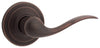 Weiser Steel ANSI/BHMA Grade 2 Toluca Venetian Bronze Passage Lockset 1-3/4 in. Thick for Indoor Use