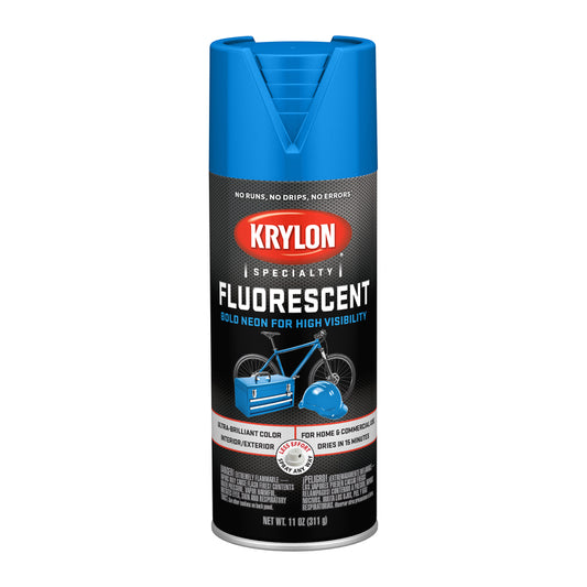 Krylon Special Purpose Flat Blue Spray Paint 11 oz. (Pack of 6)