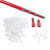 Simple Living  Smart Light  Light Hanging Kit With Pole  Red/Green  Metal/Plastic  26 pc.