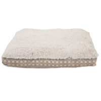 Petmate  Brown/Tan  Gusset  Micro Suede/Polyester  Pet Bed  4 in. H x 27.0 in. W x 36.0 in. L