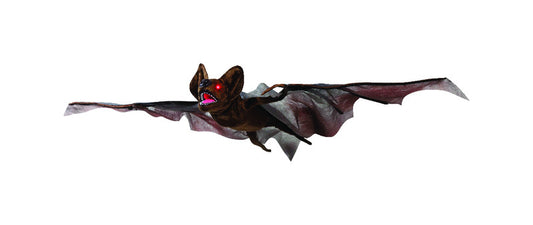 Gemmy Animation LED Prelit Animated Flying Bat Hanging Dr