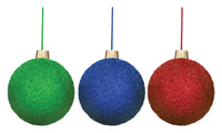 Occasions  Tinsel  Ornament  Multicolored  Polyester  1 pk