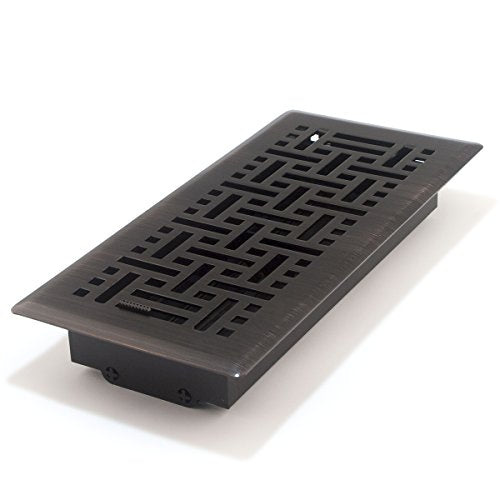 REGISTRO DE PISO DE MIMBRE ORB DE 4" X 10"
