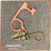 Aviano Copper Protector Door Opener Tool & Button Pusher �99.9% Copper Hands Free Germ Keychain Utility Hook Tool Key� No Touch Tool for Infected Surfaces, Touchscreens, Handles, Elevator Buttons and more
