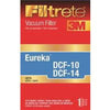 3M Filtrete Vacuum Filter For Eureka DCF-10/DCF-14, Allergen 1 pk