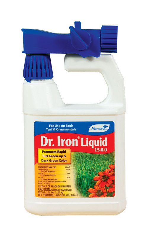 Monterey  Dr. Iron  All-Purpose  15-0-0  Lawn Food  5000 sq. ft. For All Grasses