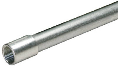 Allied Moulded 1/2 in. Dia. x 10 ft. L Galvanized Steel Electrical Conduit For IMC (Pack of 10)