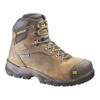 Men's Diagnostic Steel-Toe Leather Boot, Wide, Size 8.5