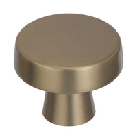 Amerock  Blackrock Collection  Oblong  Cabinet Knob  1-5/8 in. Dia. 1-5/16 in. 1 pk