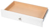 Easy Track White Drawer 4 in. H X 24 in. W X 14 in. D