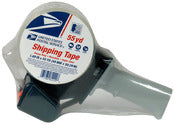 Lepages 82229 1.89 X 55 Yards Heavy Duty Shipping Tape With Metal Tape Gun