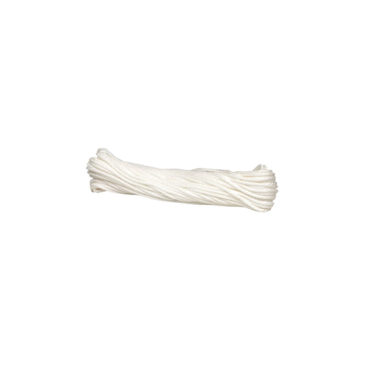 SecureLine Lehigh 3/16 in. D X 100 ft. L White Solid Braided Polypropylene Clothesline Rope