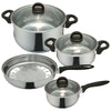 Bohemia Cookware Set Bohemia Primute 7 Pieces Stainless Steel