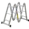 Werner 12 ft. H Aluminum Telescoping Extension Ladder Type IA 300 lb. capacity