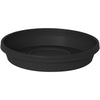 Bloem Terra 2.7 in. H X 14.75 in. D Plastic Plant Saucer Black