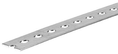 Boltmaster 0.07 in. x 1.38 in. W x 60 in. L Steel Slotted Flat Bar (Pack of 5)