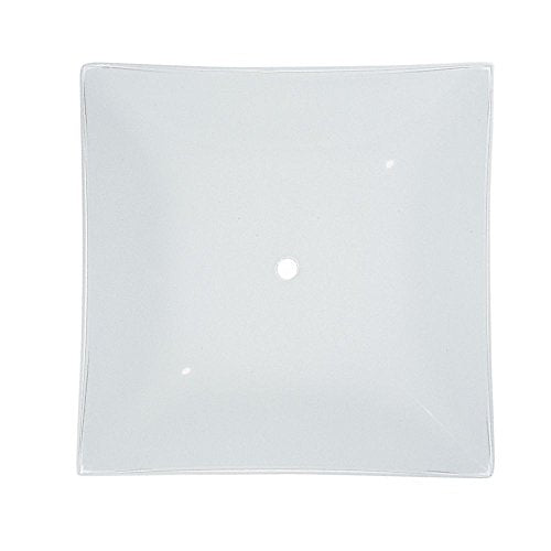 DIFUSOR DE VIDRIO CUADRADO DE 12"