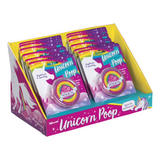 Toysmith Unicorn Poop Toy Plastic Glittery Pink 1 pc