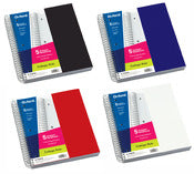 Oxford 10588 11 X 8.5 5 Subject College Ruled Spiral Bound Notebook 200 Sheets Assorted Colors