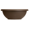 Akro Mils GAB12000E21 12" Chocolate Garden Bowls (Pack of 12)