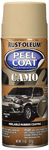 PEEL COAT MATTE CAMO KHAKI SPRY