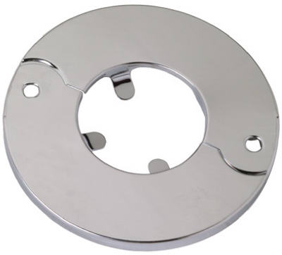 Floor/Ceiling Split Flange, Chrome-Plated Brass, 1-1/2-In. IP x 1-29/32-In. O.D. (Pack of 5)