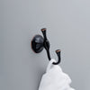 Delta Double Robe Hook Meridian Collection, Pivoting Oil Rubbed Bronze