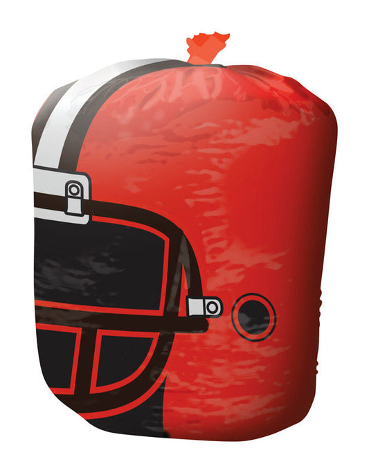 Stuff-A-Helmet  Cleveland Browns  57 gal. Trash Bags  Twist Tie  1 pk