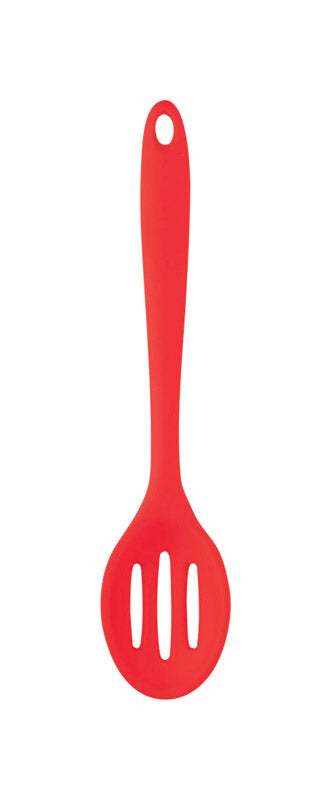 Farberware Colourworks Red Silicone Large Slotted Spoon
