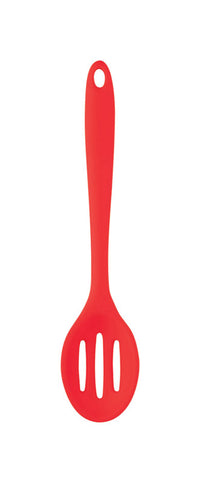 Farberware Colourworks Red Silicone Large Slotted Spoon