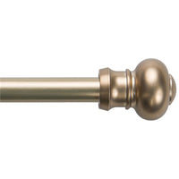 Kenney Ashby Bronze Brown Cafe Rod 28 in. L X 48 in. L
