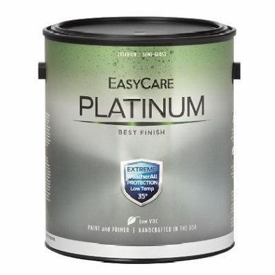 Premium Extreme Exterior Paint/Primer In One, WAESG9, White, Semi-Gloss, Gallon (Pack of 4)