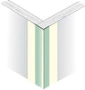 Beadex 1.5 in. W x 8 ft. L Galvanized Steel 90 Degree Corner Bead (Pack of 50)