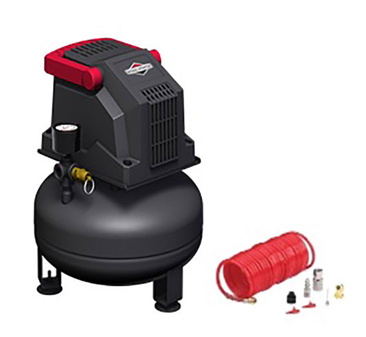 Briggs & Stratton 1 gal Pancake Portable Air Compressor Kit 100 psi 0.2 HP